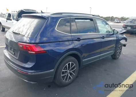 2021 Volkswagen Tiguan 2.0T Se/2.0T Se R-Line Black/2.0T Sel из США, поврежденный, VIN 3VV3B7AX7MM054055